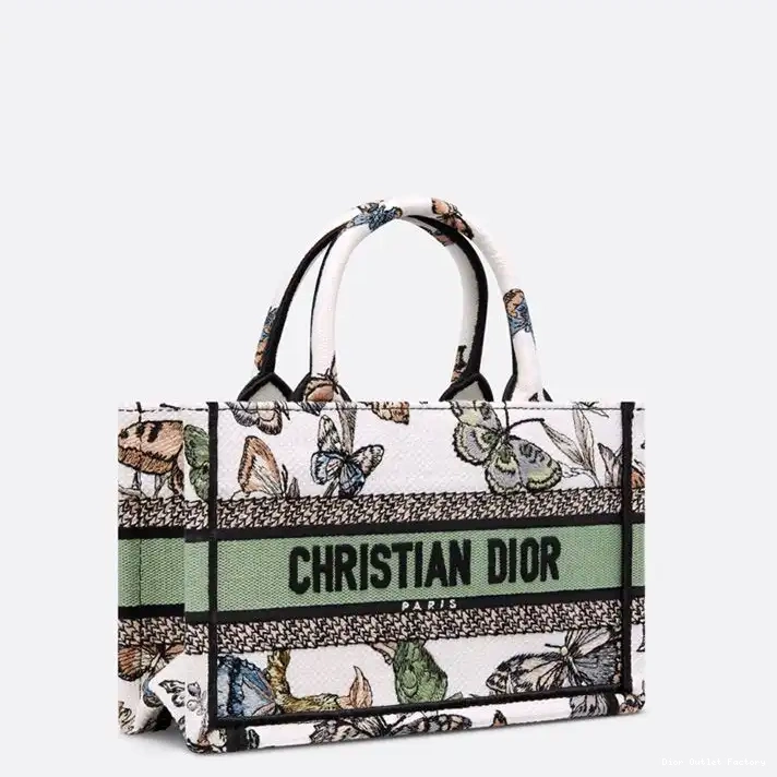 Cheap Book Toile Strap Motif Tote White Dior Green Mexico Canvas Mini de with Jouy 0212