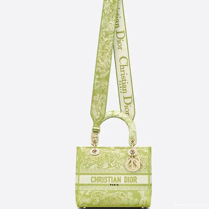 Cheap Motif Canvas D-lite Lemon Medium Bag Toile Jouy de Lady 0210