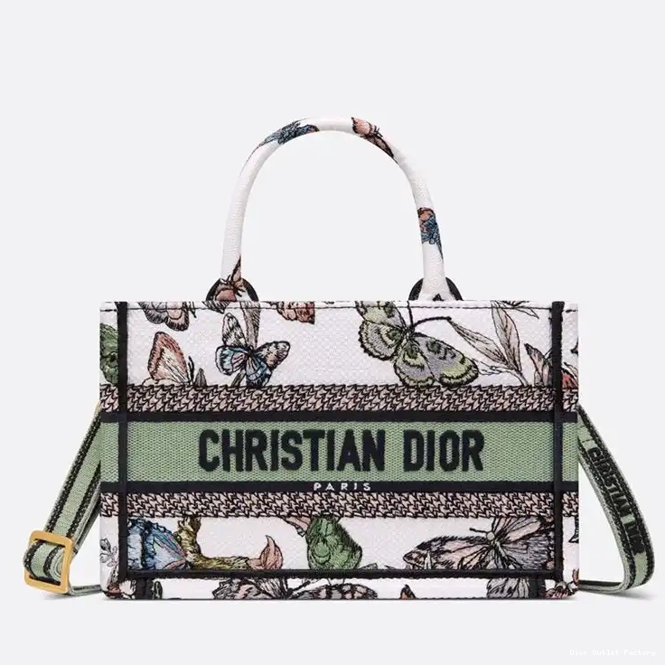 Cheap Book Toile Strap Motif Tote White Dior Green Mexico Canvas Mini de with Jouy 0212